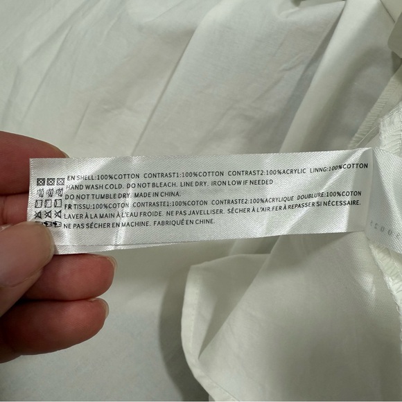 Women’s New En Saison Evie Mixed Media Mini Dress Size M MSRP $160 - Picture 8 of 9